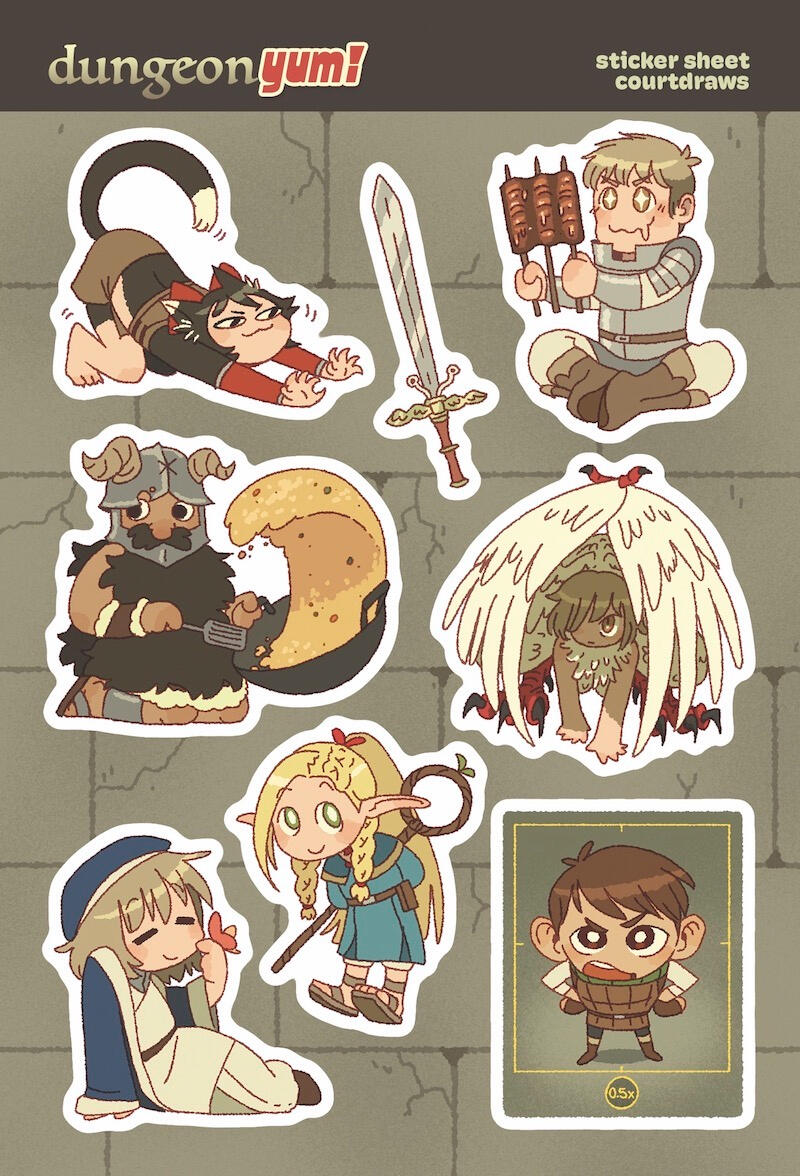 Dungeon stickers