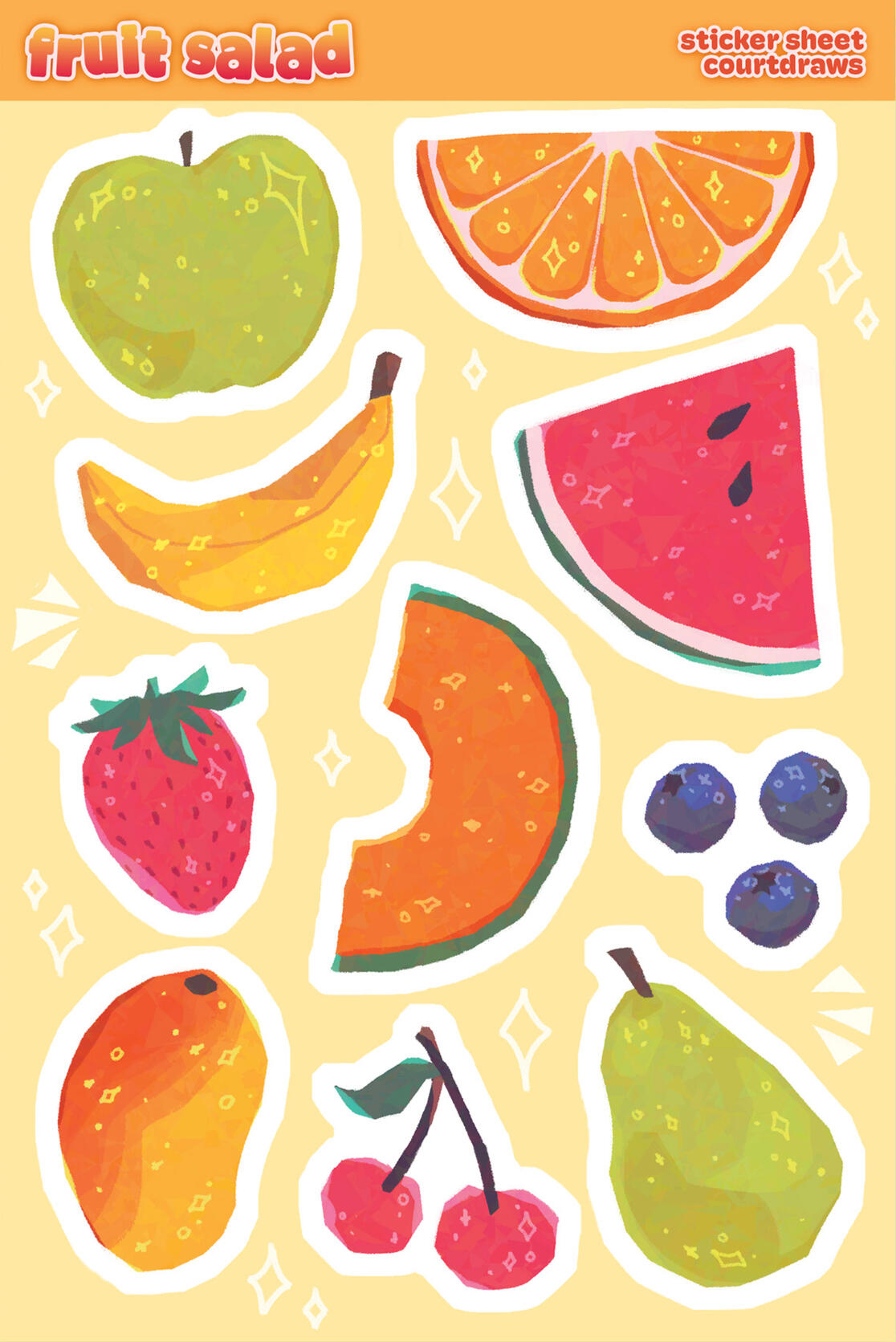 Fruit stickers