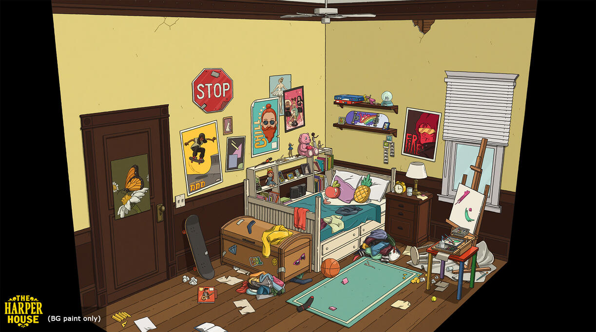 THH bedroom 1 THH bedroom 1