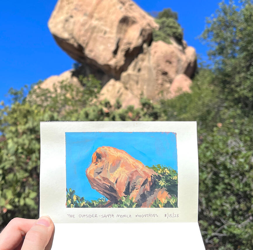 The Outsider - Painting